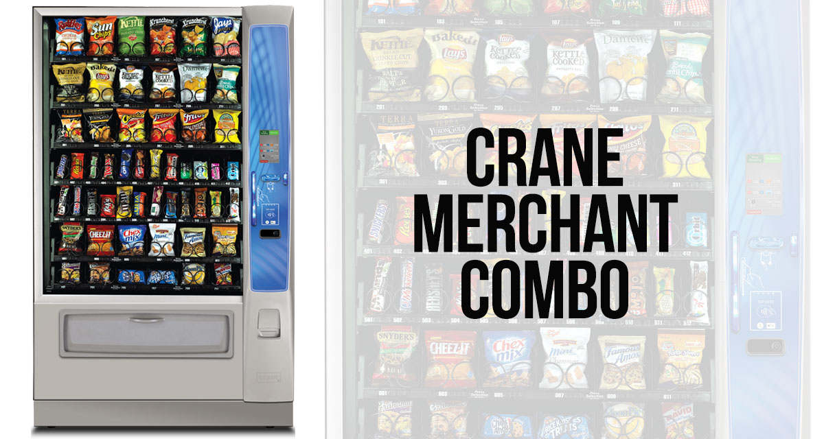 Crane Merchant Combo Vending Machine